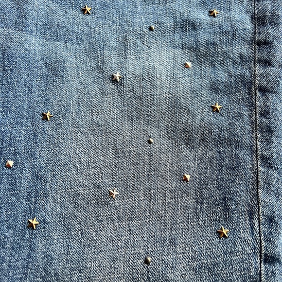 Gap 1969 Best Girlfriend Star Studded Jeans (11) - Picture 3 of 5